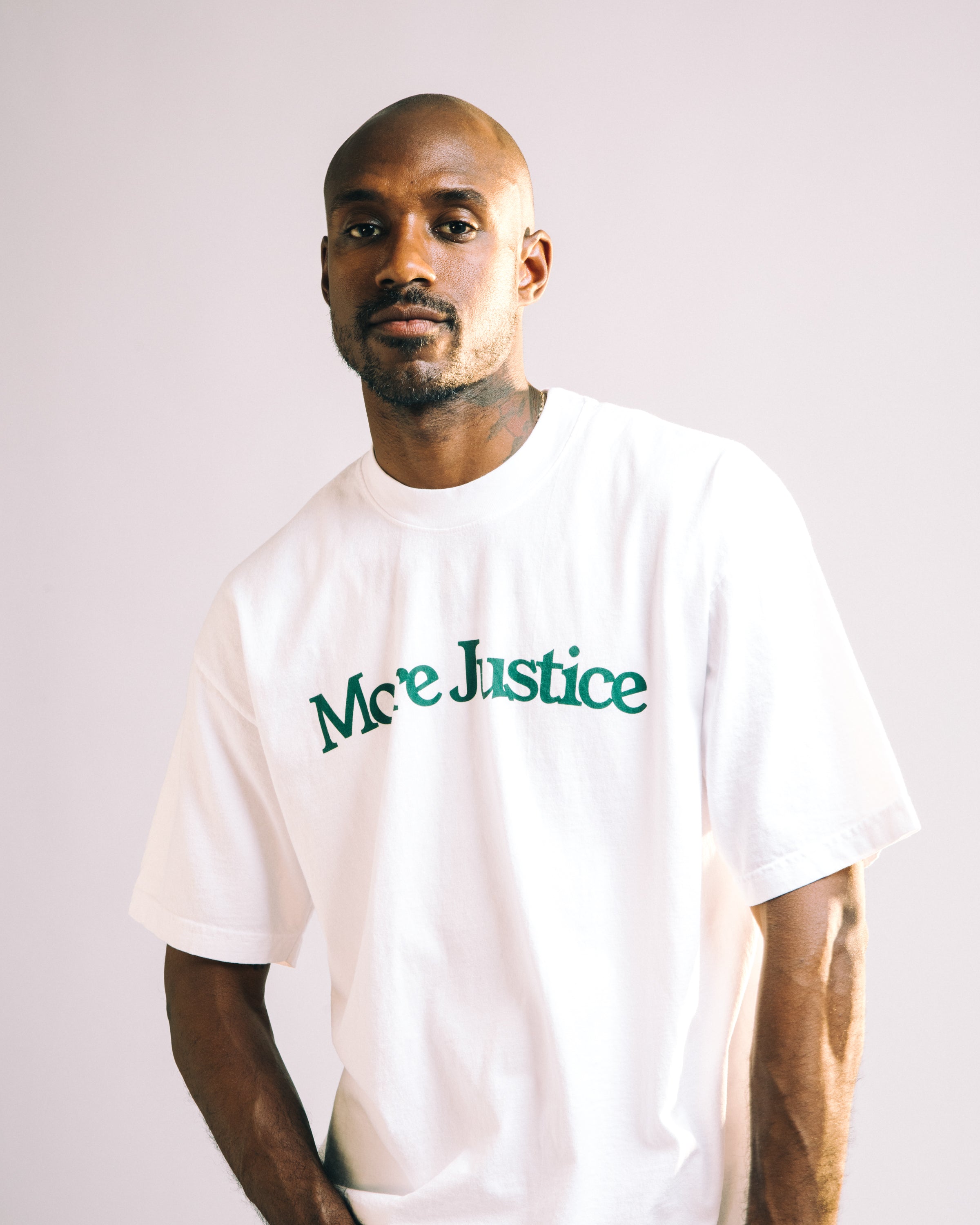 More Justice Logo Tee