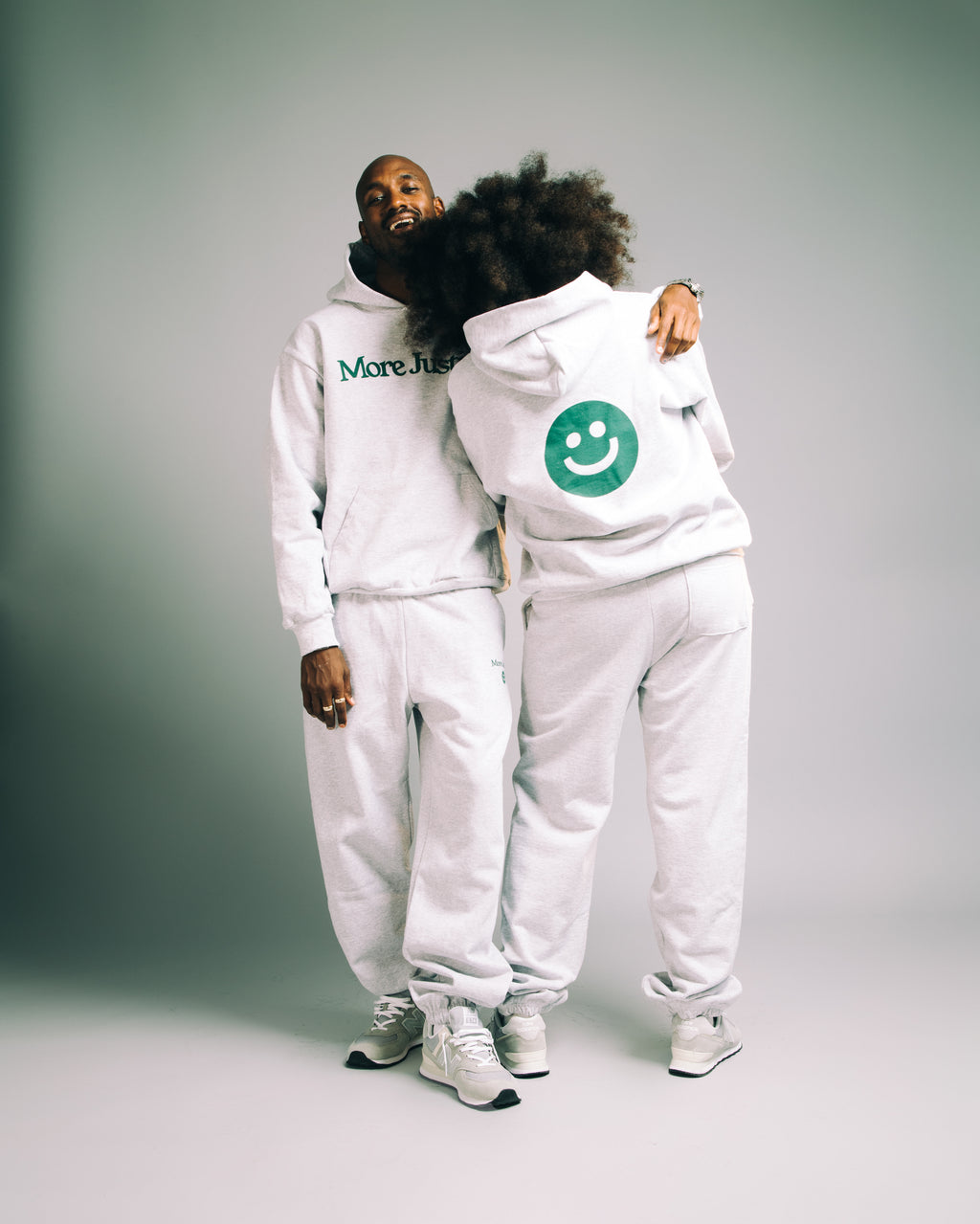More Justice logo Hoodie
