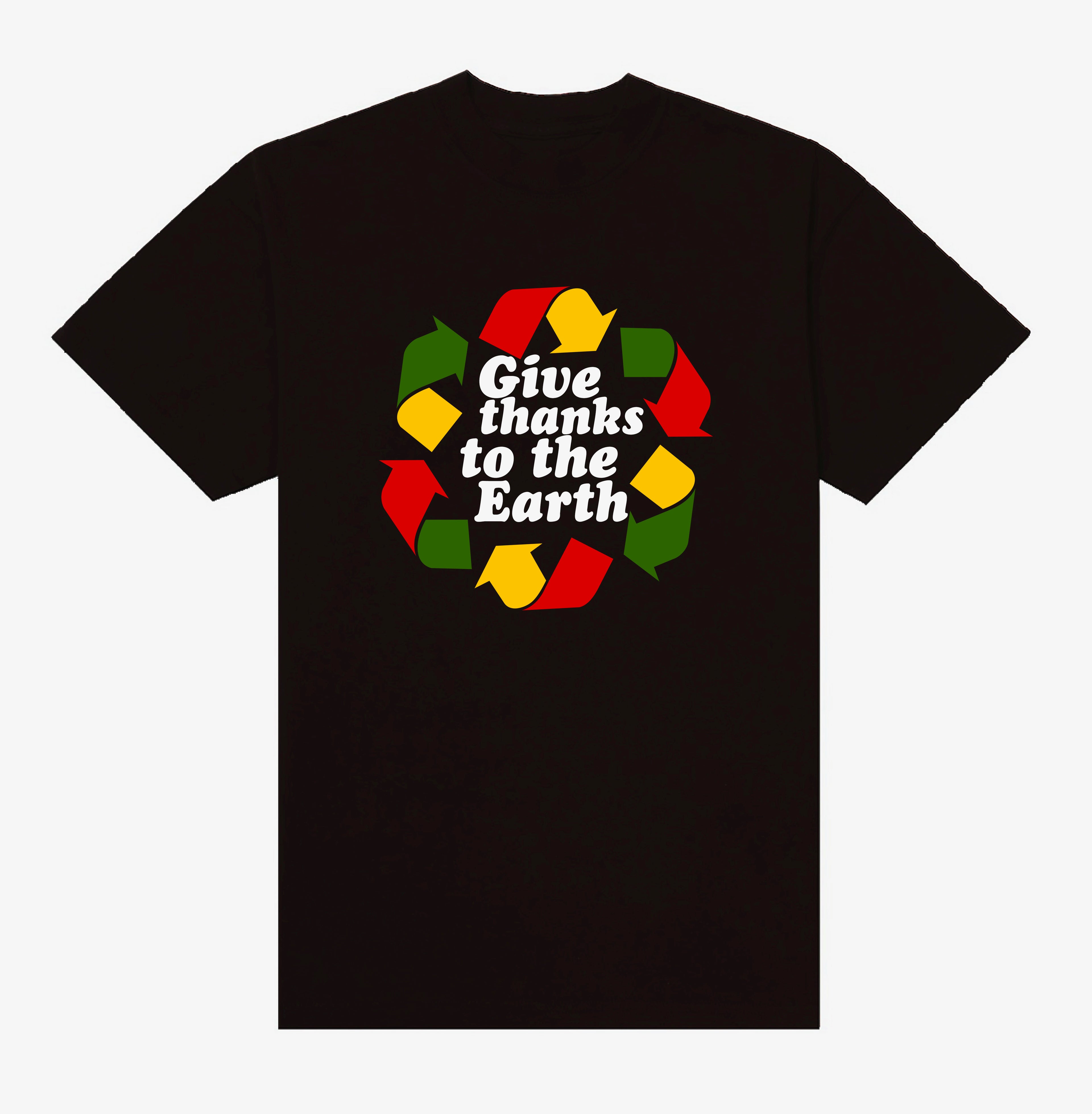 Give Thanks to the Earth Tee — More Justice × New Way of Life