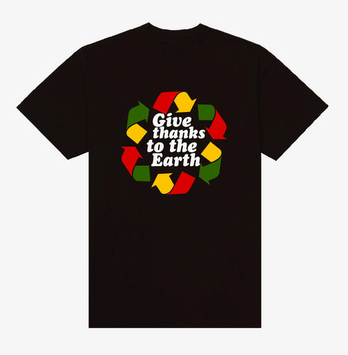 Give Thanks to the Earth Tee — More Justice × New Way of Life
